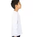 Shaka Wear SHTHRMY Youth 8.9 oz., Thermal T-Shirt in White side view