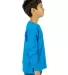 Shaka Wear SHTHRMY Youth 8.9 oz., Thermal T-Shirt in Turquoise side view