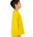 Shaka Wear SHTHRMY Youth 8.9 oz., Thermal T-Shirt in Yellow side view