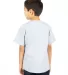 Shaka Wear SHBBJY Youth 7 oz., 100% US Cotton Base HEATHER GREY back view