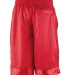 Shaka Wear SHBMS Adult Mesh Shorts in Red back view
