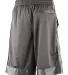 Shaka Wear SHBMS Adult Mesh Shorts in Dark grey back view