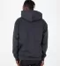 Shaka Wear SHHFP Adult 11.8 oz., Heavyweight Fleec in Charcoal grey back view