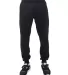 Shaka Wear SHFJP Men's Fleece Jogger Pants in Black front view