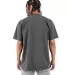 Shaka Wear SHGD Garment-Dyed Crewneck T-Shirt in Shadow back view