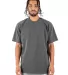 Shaka Wear SHGD Garment-Dyed Crewneck T-Shirt in Shadow front view