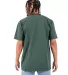 Shaka Wear SHGD Garment-Dyed Crewneck T-Shirt in Moss back view