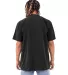 Shaka Wear SHGD Garment-Dyed Crewneck T-Shirt in Black back view