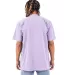 Shaka Wear SHGD Garment-Dyed Crewneck T-Shirt in Pastel purple back view
