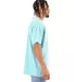 Shaka Wear SHGD Garment-Dyed Crewneck T-Shirt in Powder blue side view