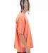 Shaka Wear SHGD Garment-Dyed Crewneck T-Shirt in Peach side view
