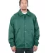 Shaka Wear SHCJ Coaches Jacket in H green front view