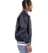 Shaka Wear SHVBJ Men's Varsity Bomber Jacket in Navy side view