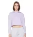 Lane Seven Apparel LS12000 Ladies' Cropped Fleece  in Lilac front view