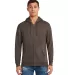 Lane Seven Apparel LS14003 Unisex Premium Full-Zip in Charcoal heather front view