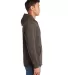 Lane Seven Apparel LS14003 Unisex Premium Full-Zip in Charcoal heather side view