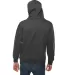 Lane Seven Apparel LS14001 Unisex Premium Pullover in Charcoal heather back view