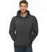 Lane Seven Apparel LS14001 Unisex Premium Pullover in Charcoal heather front view