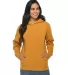 Lane Seven Apparel LS14001 Unisex Premium Pullover in Mustard front view