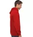 Lane Seven Apparel LS14001 Unisex Premium Pullover in Red side view