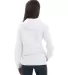 Lane Seven Apparel LS14001 Unisex Premium Pullover in White back view
