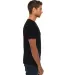Lane Seven Apparel LS15000 Unisex Deluxe T-shirt in Black side view