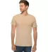 Lane Seven Apparel LS15000 Unisex Deluxe T-shirt in Mushroom front view