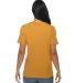 Lane Seven Apparel LS15000 Unisex Deluxe T-shirt in Mustard back view