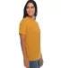 Lane Seven Apparel LS15000 Unisex Deluxe T-shirt in Mustard side view