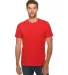Lane Seven Apparel LS15000 Unisex Deluxe T-shirt in Red front view