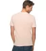 Lane Seven Apparel LS15000 Unisex Deluxe T-shirt in Pale pink back view