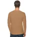 Lane Seven Apparel LS15009 Unisex Long Sleeve T-Sh TOASTED COCONUT back view