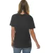 Lane Seven Apparel LST002 Unisex Vintage T-Shirt in Black back view