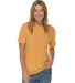 Lane Seven Apparel LST002 Unisex Vintage T-Shirt in Vintage mustard front view