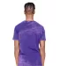 Lane Seven Apparel LST002 Unisex Vintage T-Shirt in Cloud purple back view