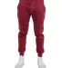 Lane Seven Apparel LST006 Unisex Premium Jogger Pa in Burgundy front view