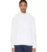 Lane Seven Apparel LS13001 Unisex French Terry Pul WHITE front view