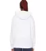 Lane Seven Apparel LS13001 Unisex French Terry Pul WHITE back view