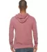 Lane Seven Apparel LS13001 Unisex French Terry Pul MAUVE back view