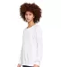 Lane Seven Apparel LS13004 Unisex French Terry Cre WHITE side view