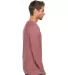 Lane Seven Apparel LS13004 Unisex French Terry Cre MAUVE side view