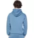 Lane Seven Apparel LS16001 Unisex Urban Pullover H in Pebble blue back view