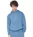 Lane Seven Apparel LS16001 Unisex Urban Pullover H in Pebble blue front view