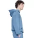 Lane Seven Apparel LS16001 Unisex Urban Pullover H in Pebble blue side view