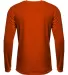 A4 Apparel N3425 Men's Sprint Long Sleeve T-Shirt ATHLETIC ORANGE back view