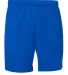 A4 Apparel N5384 Adult 7 Mesh Short With Pockets ROYAL front view