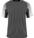 Badger Sportswear 2210 Youth Lineup T-Shirt in Graphite front view