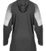 Badger Sportswear 2211 Youth Lineup Hooded Long Sl Graphite back view