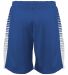 Badger Sportswear 4212 Lineup Shorts in Royal back view