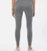 Boxercraft BW6301 Women's Luna Leggings Slate Heather back view